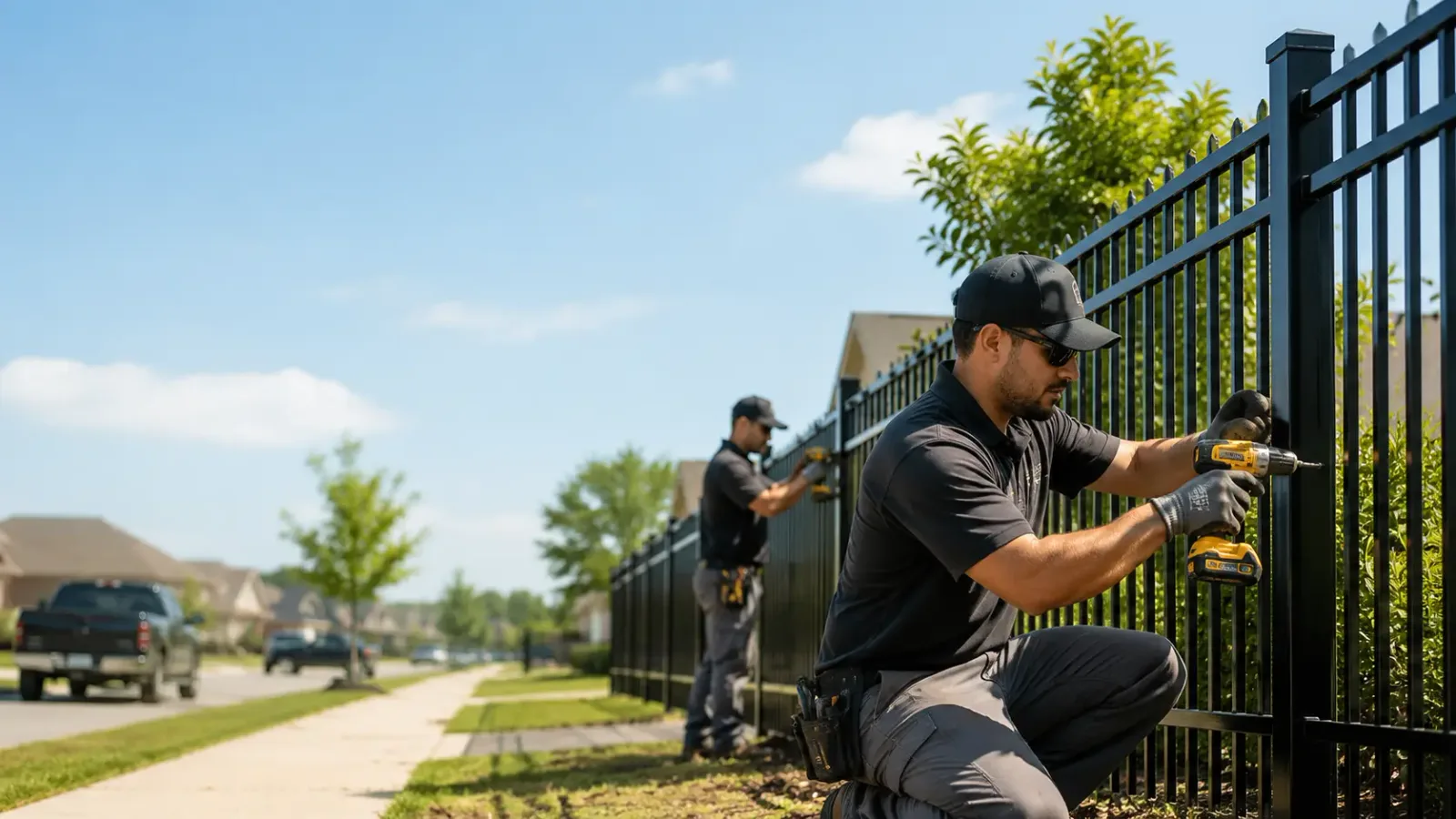 Metal Fence Installation in Blevins, AR